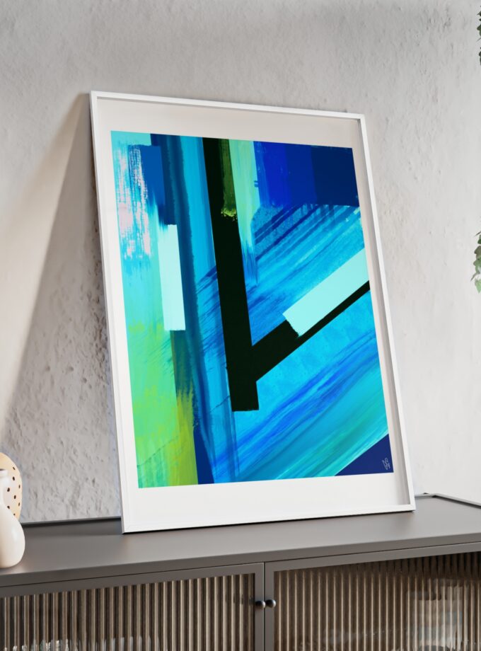 Future Poster, Framed