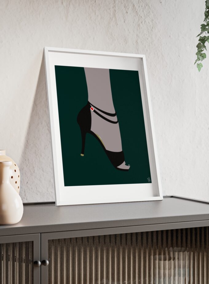 Emerald Poster, Framed