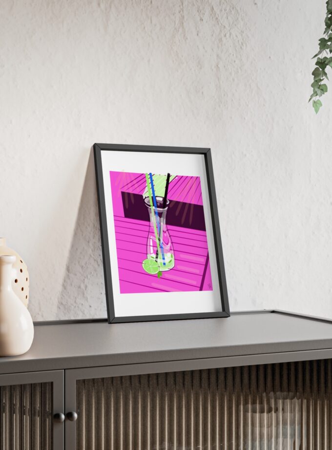Mojito In Starigrad Poster, Framed