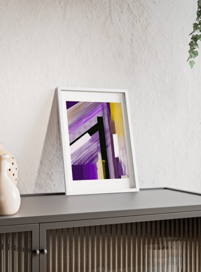 Lilac Poster, Framed