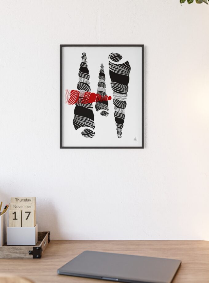 Clash Poster, Framed