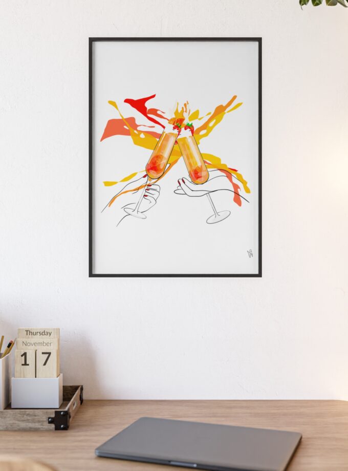 Good News Poster, Framed