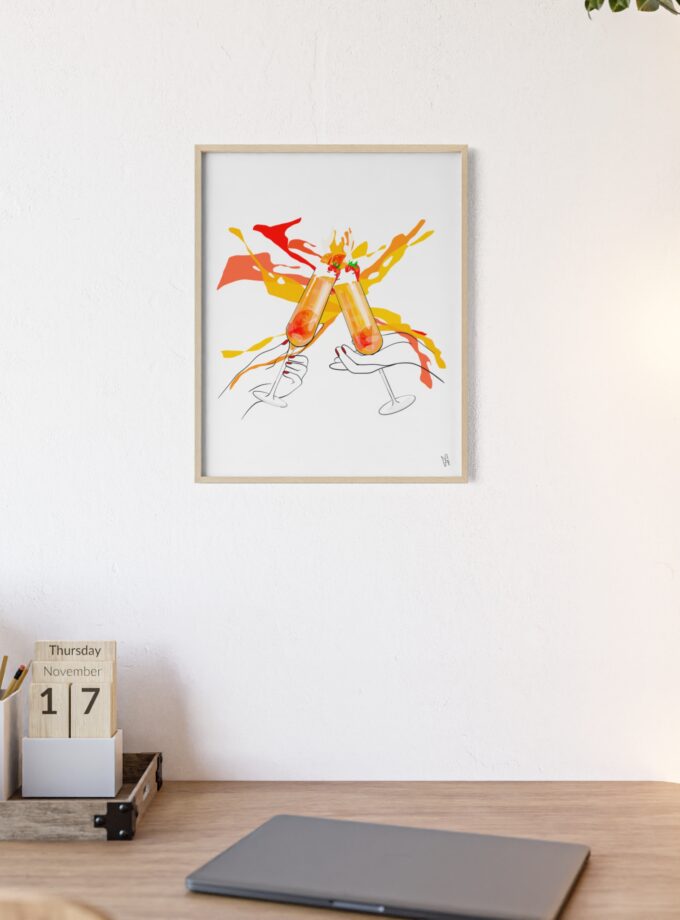 Good News Poster, Framed