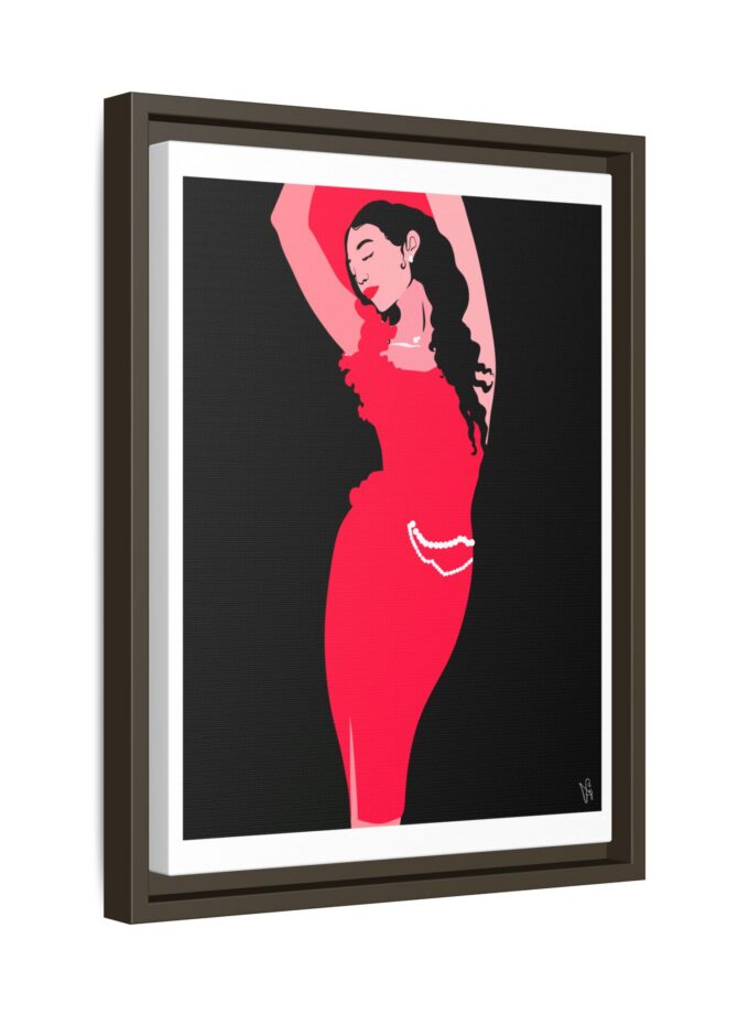 Goddess Canvas, Framed