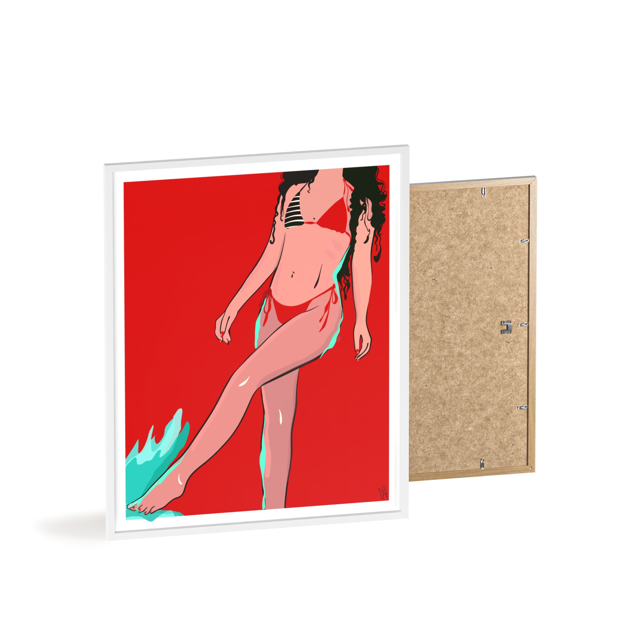 Budva Poster, Framed - Image 10