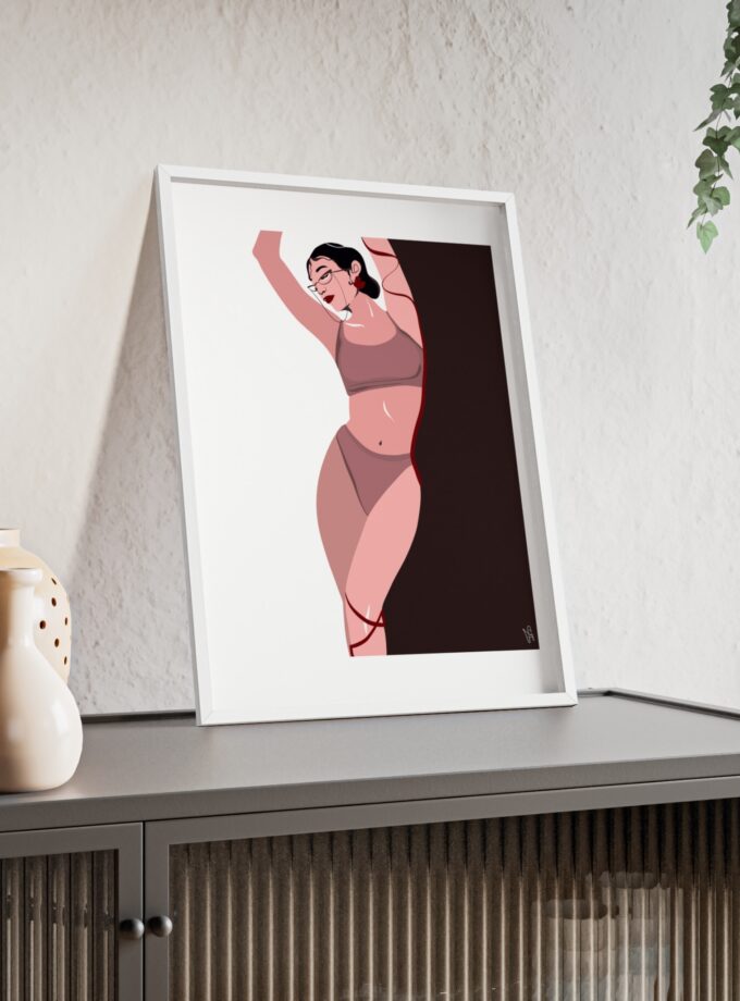 My Time Poster, Framed