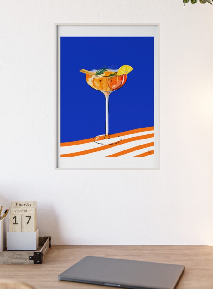 Apple Cider Poster, Framed