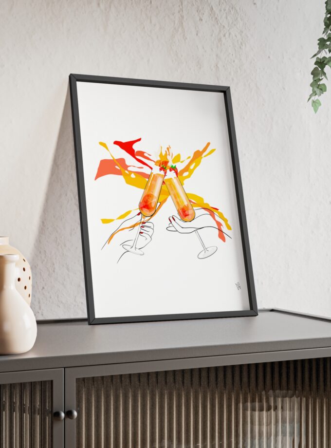 Good News Poster, Framed