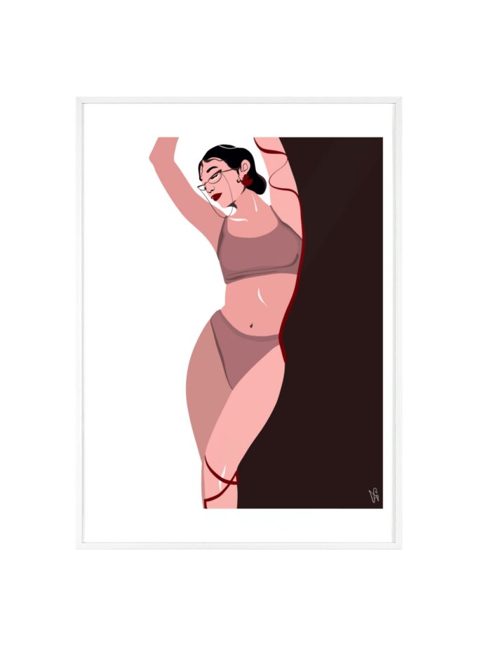 My Time Poster, Framed