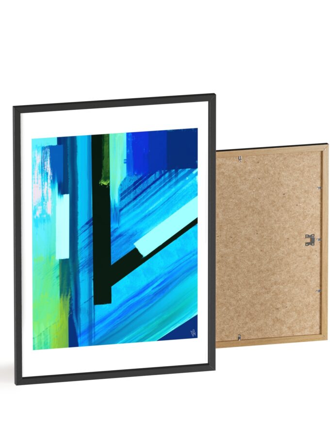 Future Poster, Framed