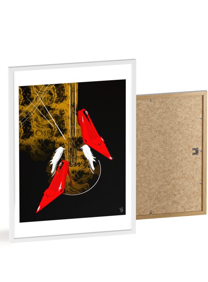 Birds Of A Feather Poster, Framed