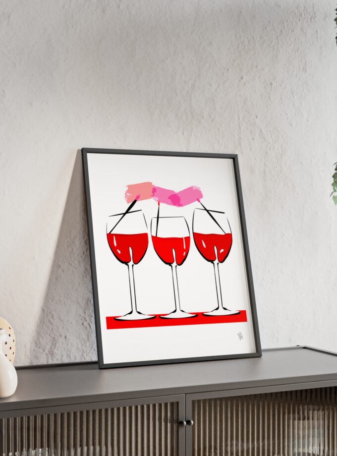 It's A Date Poster, Framed