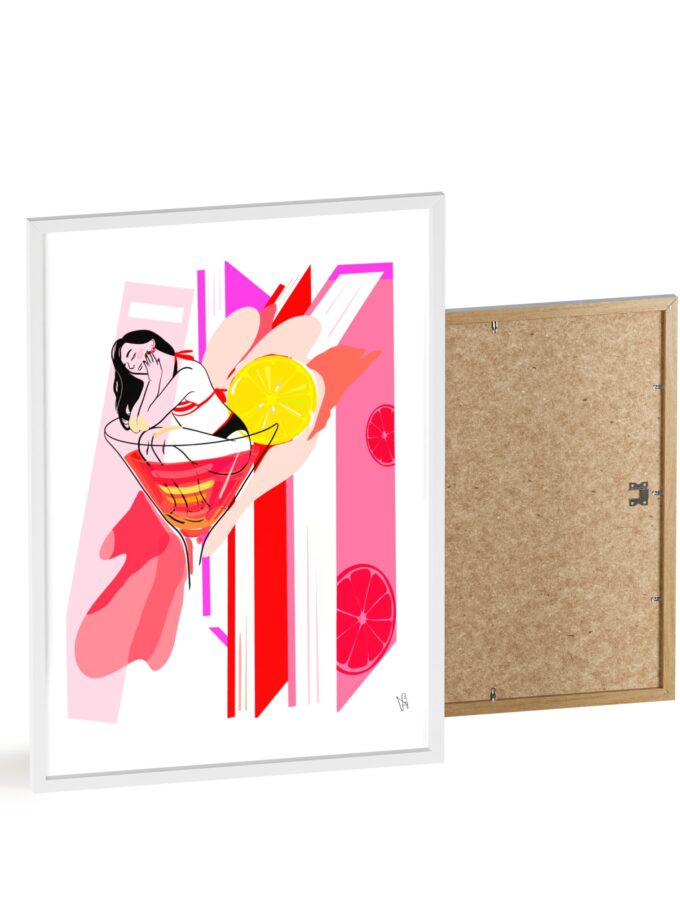 Cosmopolitana Poster, Framed