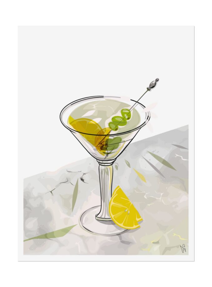 Dirty Martini Poster
