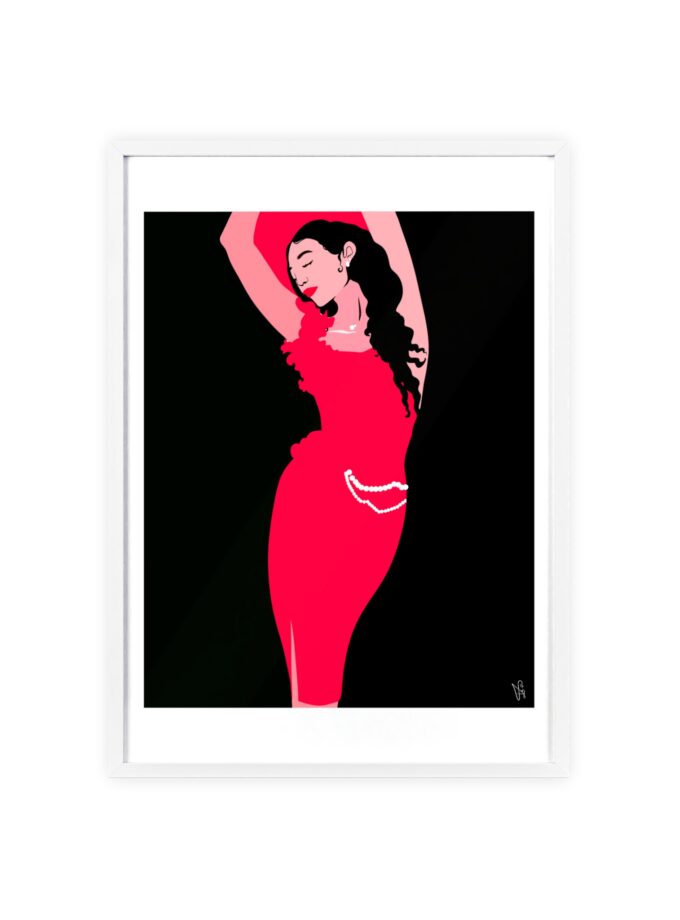 Goddess Poster, Framed