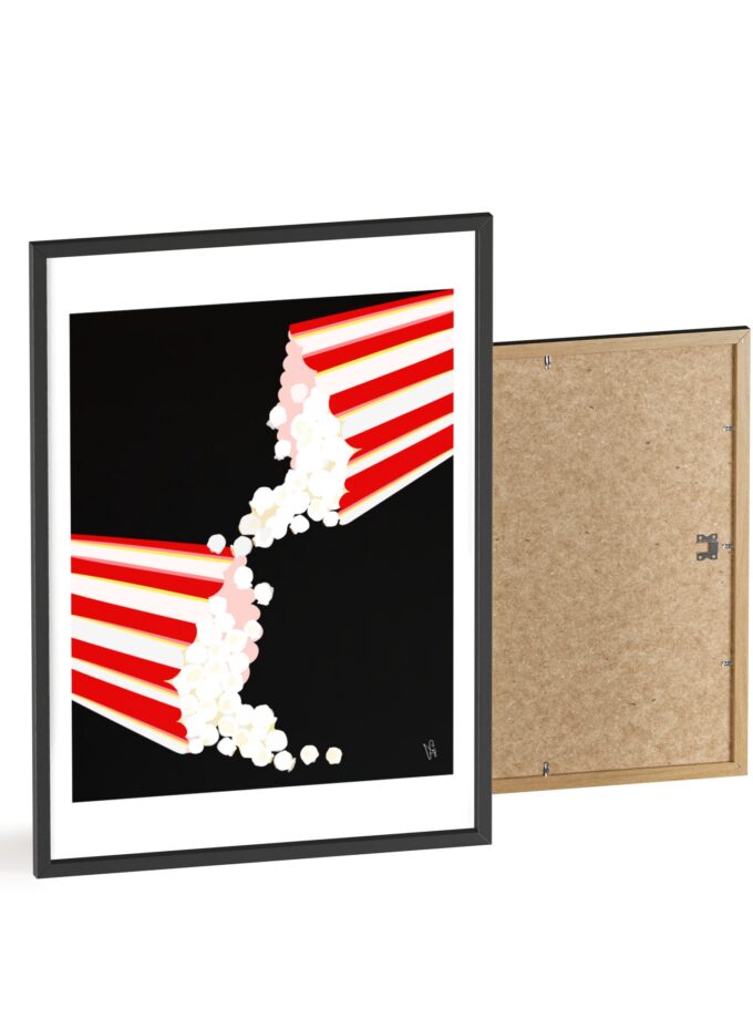 September Date Poster, Framed