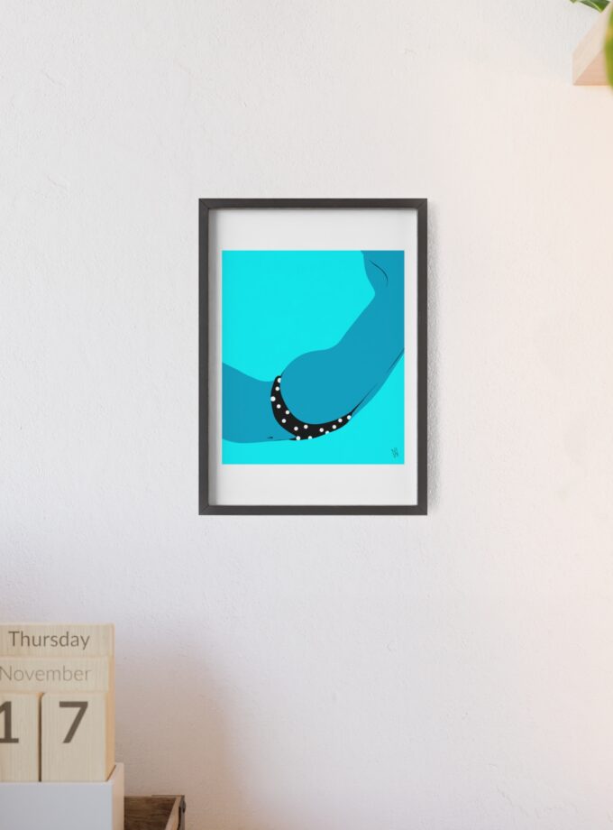 Dive In Poster, Framed