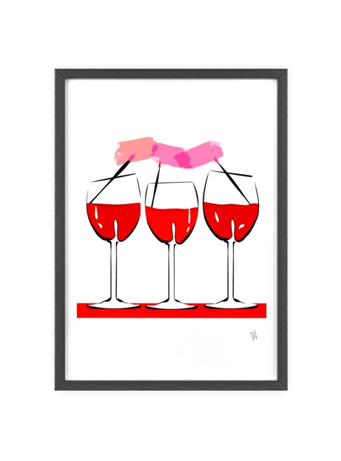 It's A Date Poster, Framed