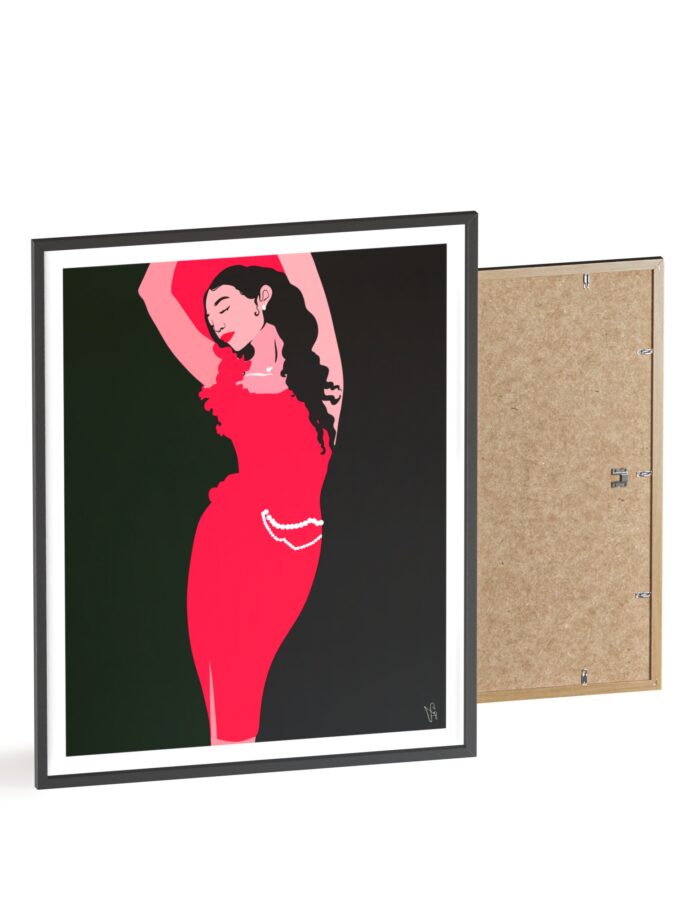 Goddess Poster, Framed