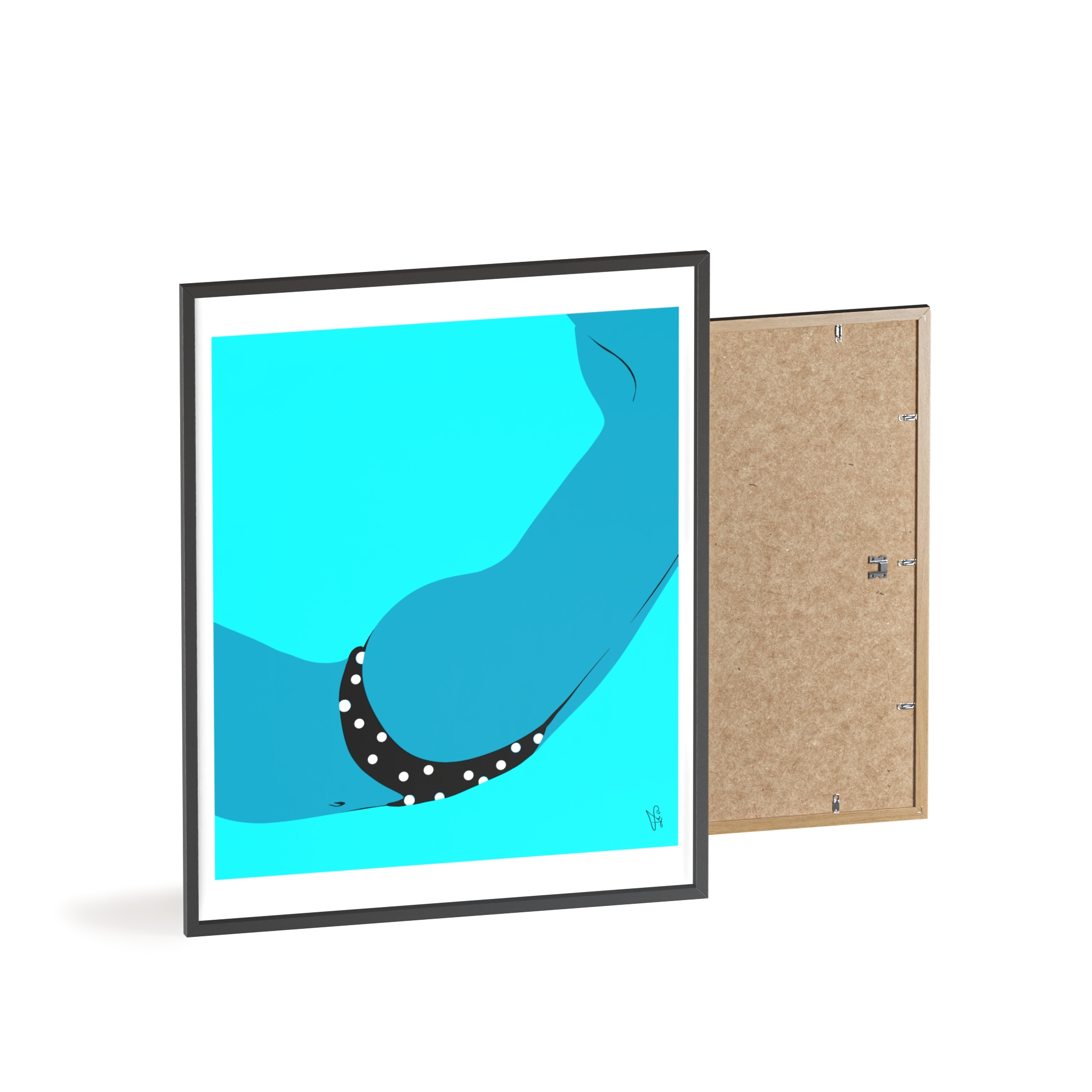 Dive In Poster, Framed - Image 2