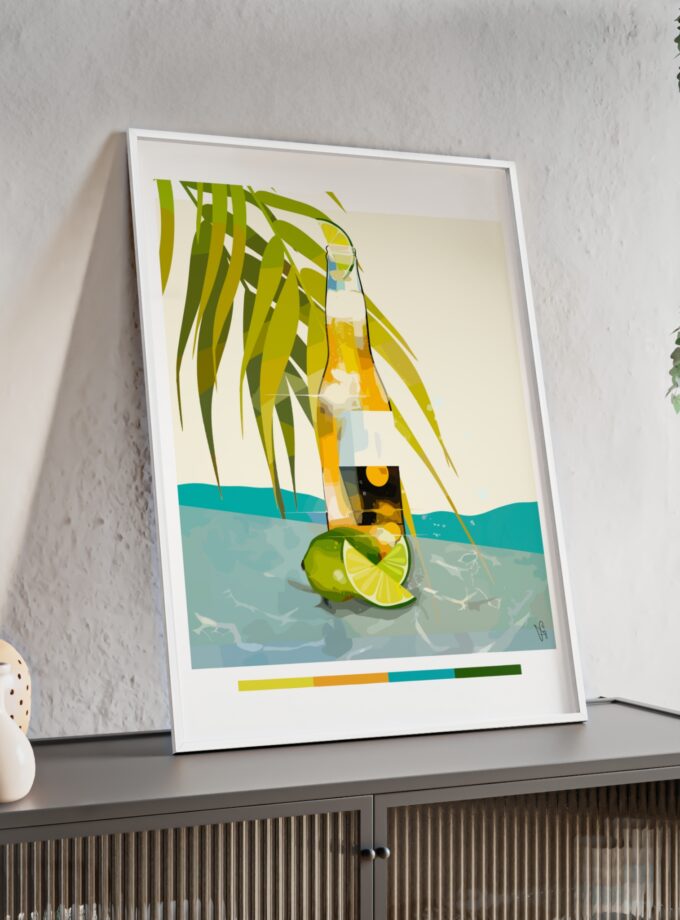 Beer In Kraljev Gaj Poster, Framed