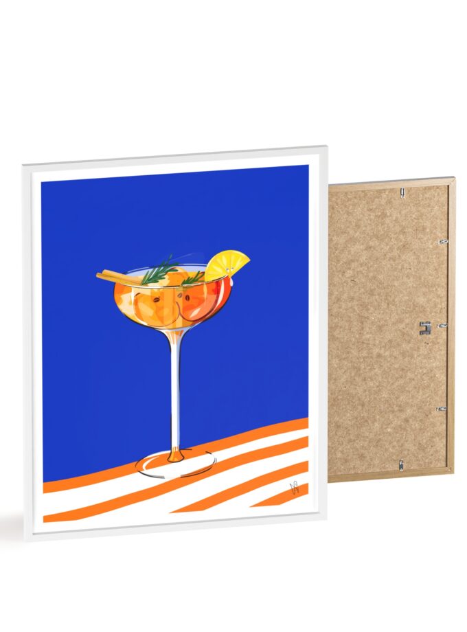 Apple Cider Poster, Framed