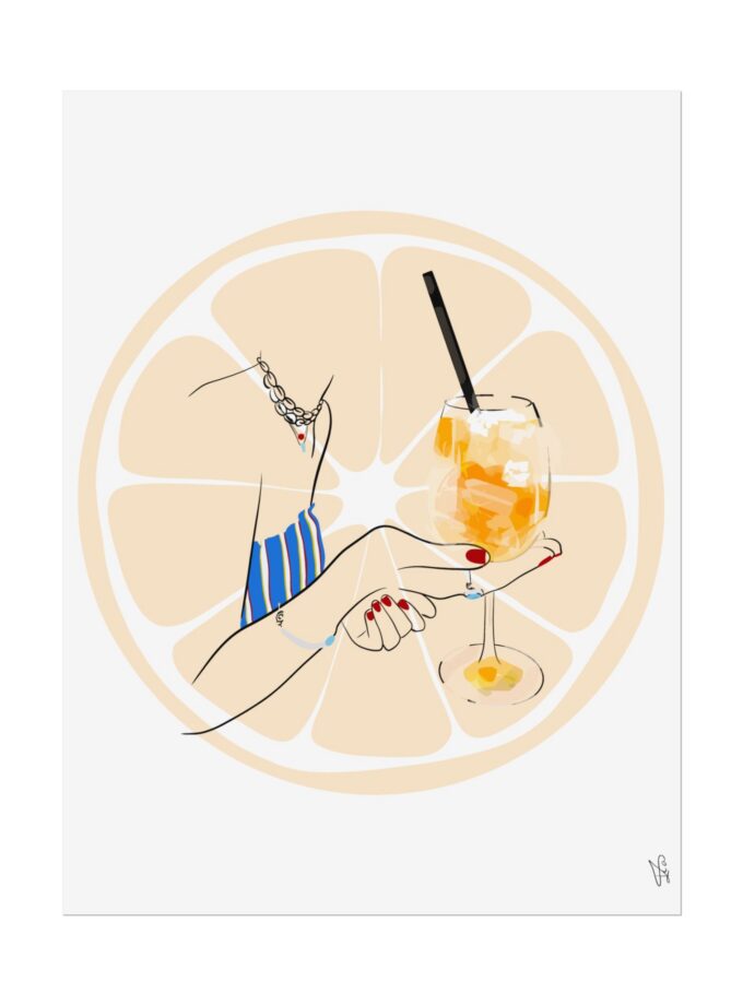 Mimosa in Dubrovnik Poster