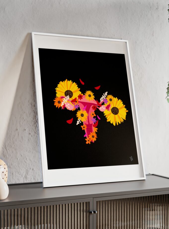 Nature Is Healing Poster, Framed