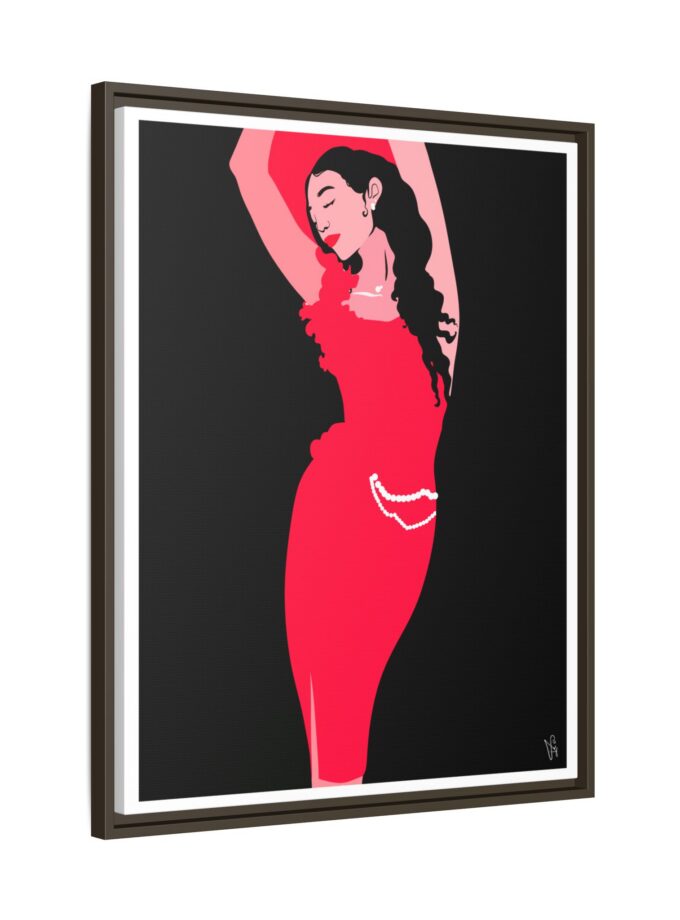 Goddess Canvas, Framed
