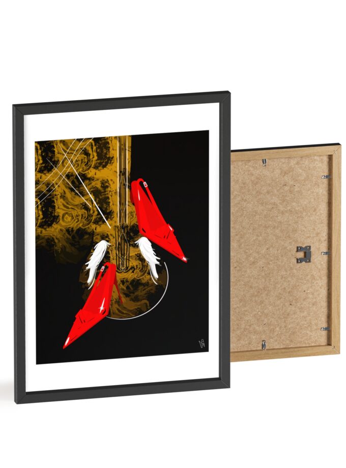 Birds Of A Feather Poster, Framed