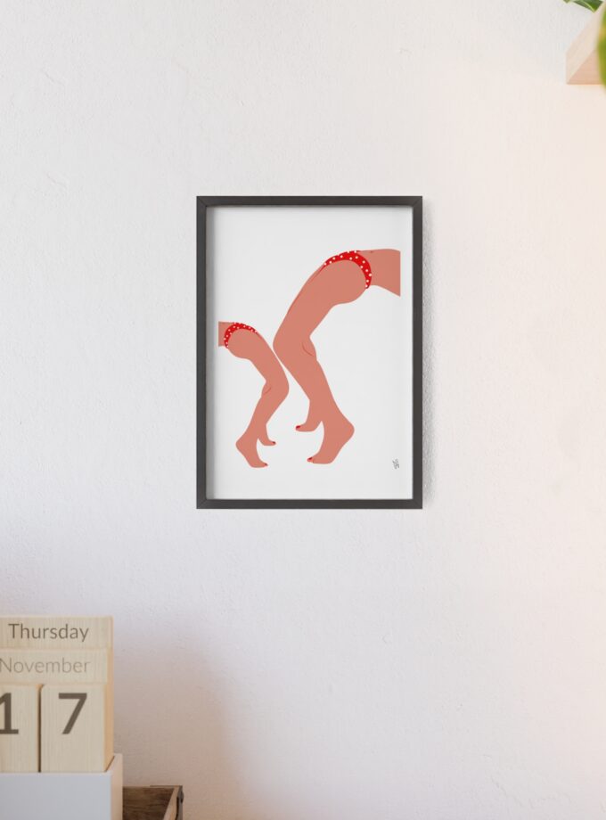 Sisters Poster, Framed