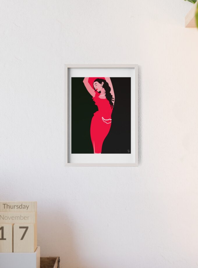 Goddess Poster, Framed