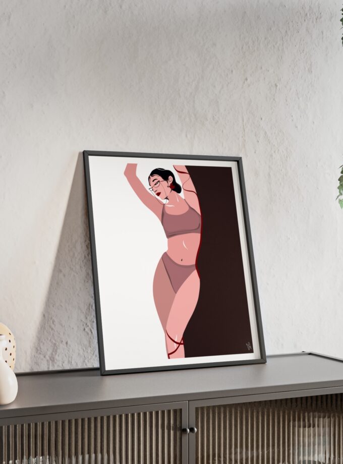 My Time Poster, Framed