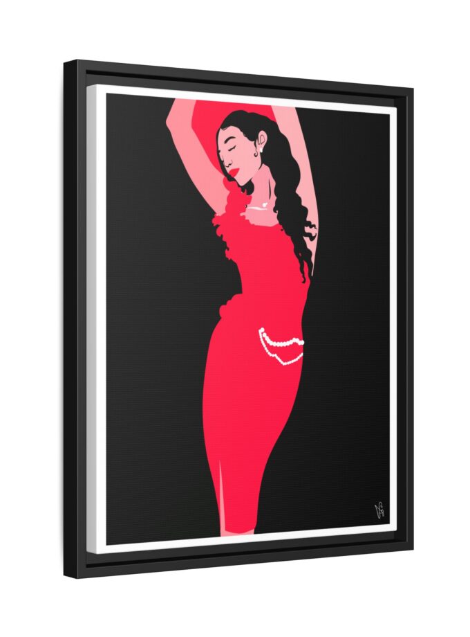 Goddess Canvas, Framed