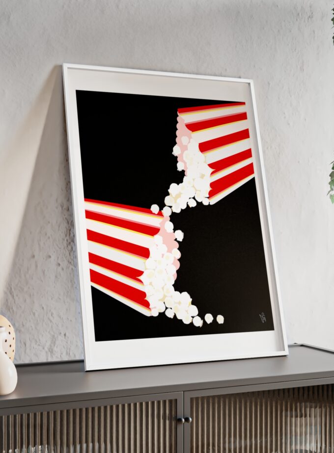 September Date Poster, Framed