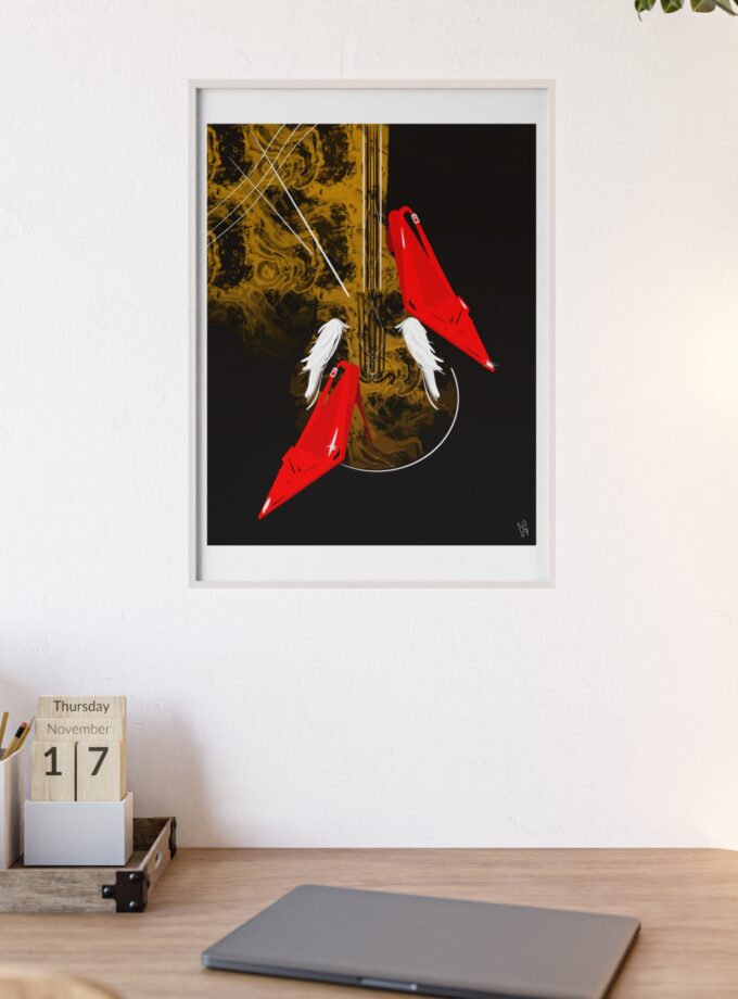 Birds Of A Feather Poster, Framed