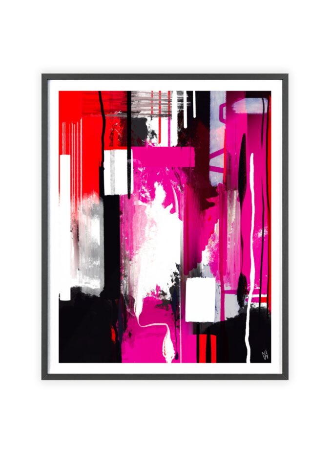 End Of Grieving Poster, Framed