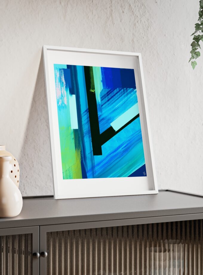 Future Poster, Framed