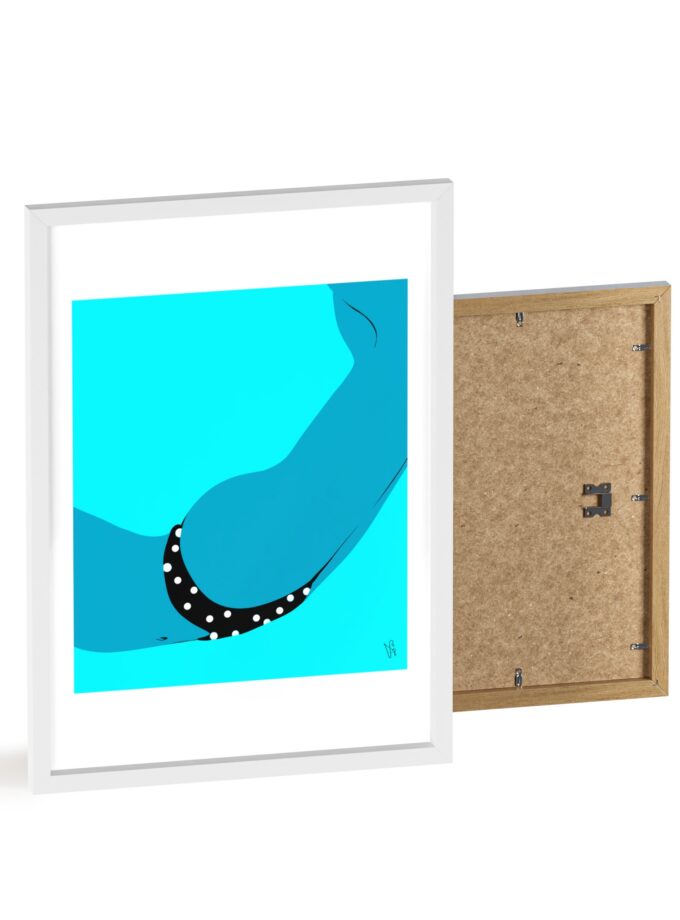 Dive In Poster, Framed