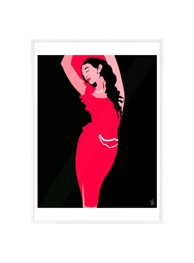 Goddess Poster, Framed