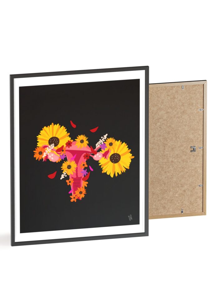 Nature Is Healing Poster, Framed