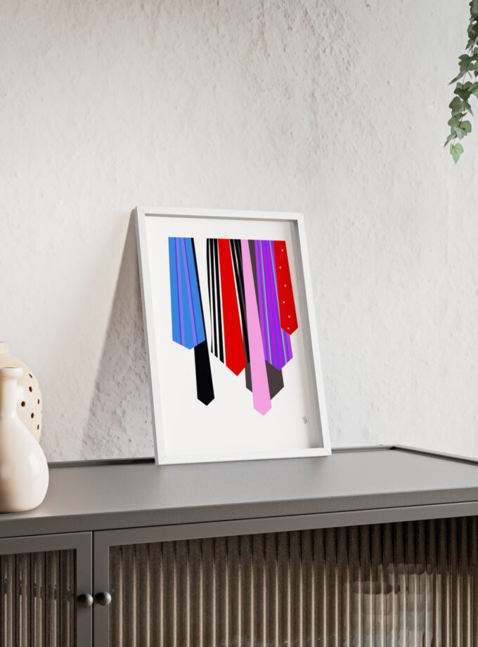 Ties Poster, Framed