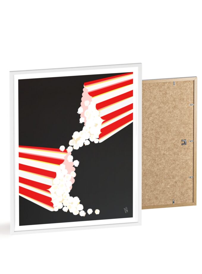 September Date Poster, Framed