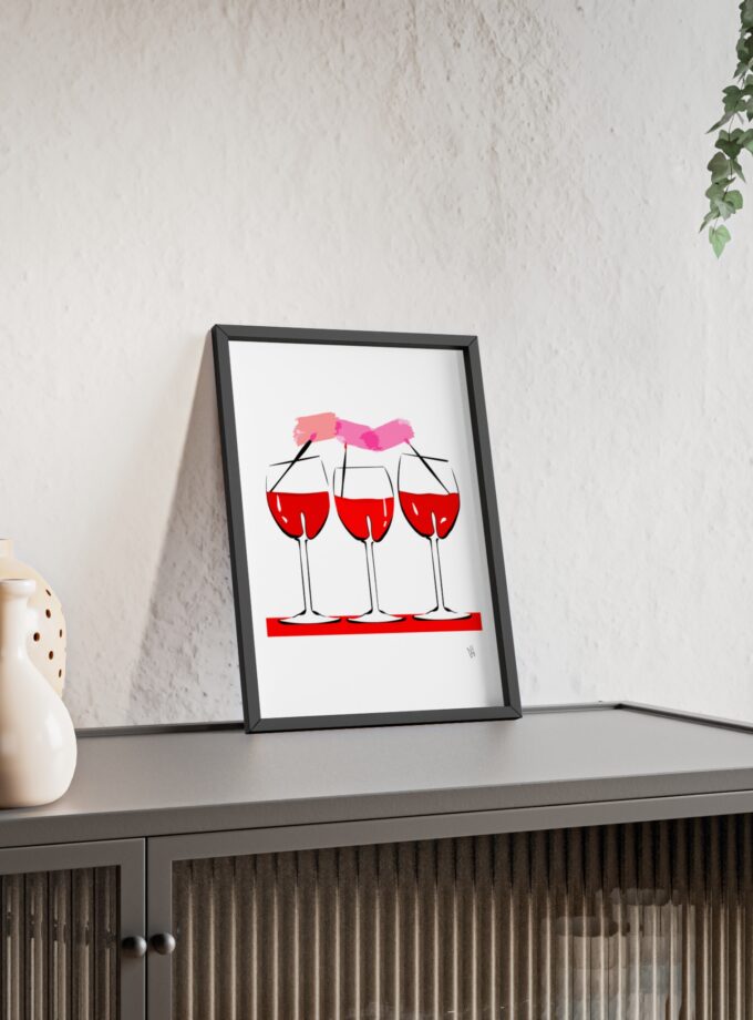 It's A Date Poster, Framed