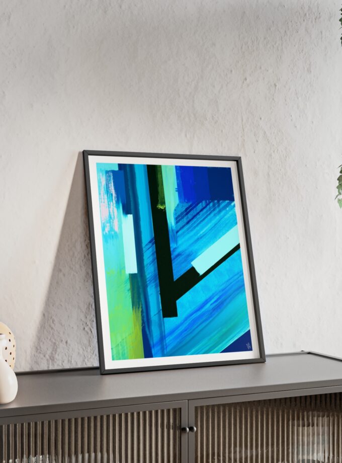 Future Poster, Framed