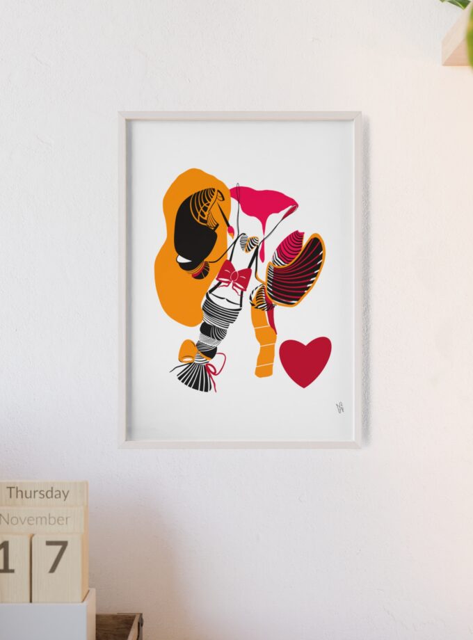 El Maestro Poster, Framed