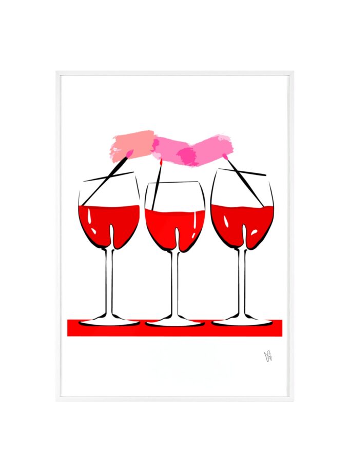 It's A Date Poster, Framed