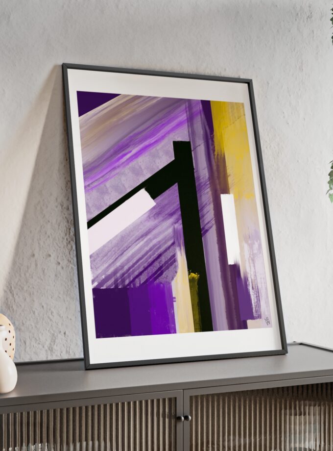 Lilac Poster, Framed