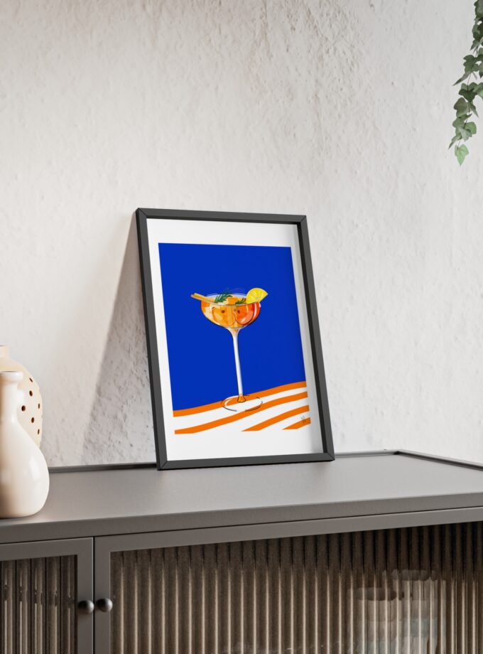 Apple Cider Poster, Framed