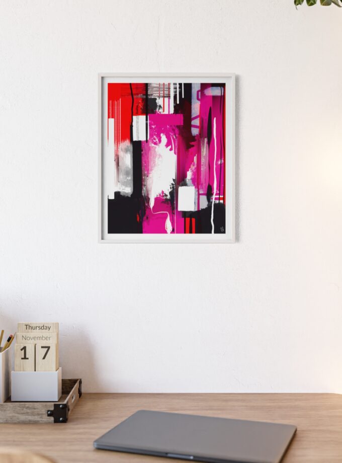 End Of Grieving Poster, Framed